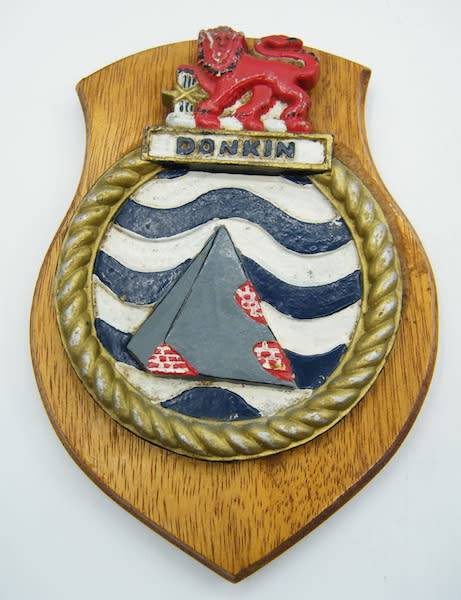 SA Navy Donkin Plaque - as per photo