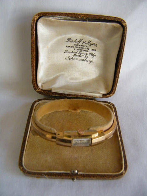 Vintage Monarch manual wind ladies watch - not working - as per photo