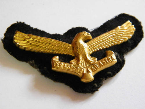 SA Air Force badge on black background - as per photo