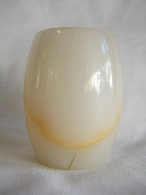 Vintage Italian alabaster pot - as per photo