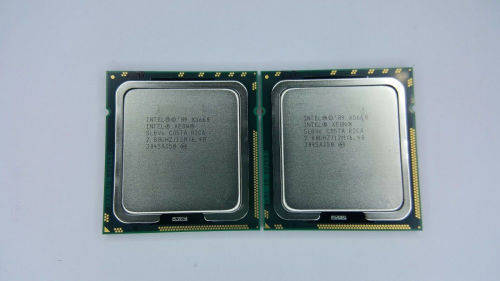 Matched pair INTEL XEON HEX CORE X5660 SLBV6 2.8 GHZ 12MB 3200 MHZ 2PC PROCESSOR