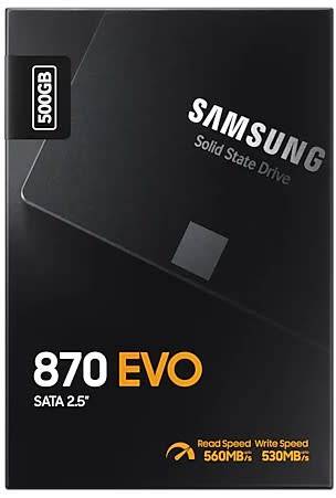 Samsung SSD 870 EVO SATA III 2.5 inch 500GB