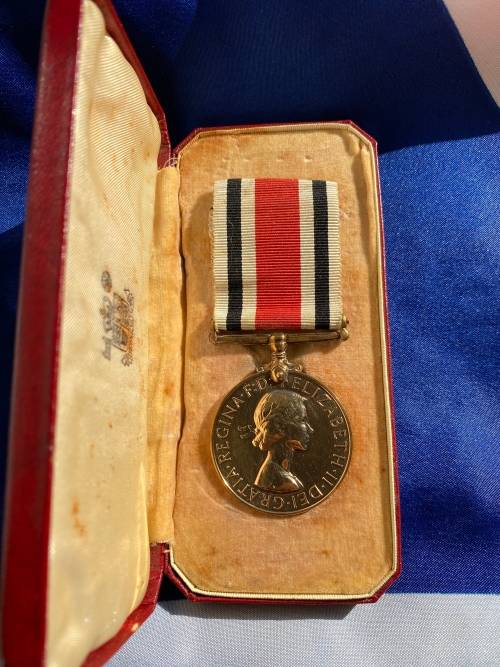 Special Constabulary Medal Named and original presentation box