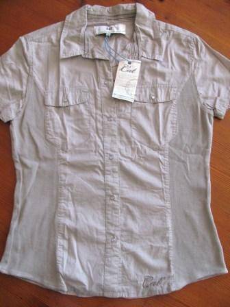 Caterpillar Ladies Short Sleeve Shirt Size 36