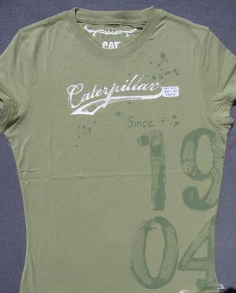 Caterpillar Ladies Short Sleeve Shirt Size S
