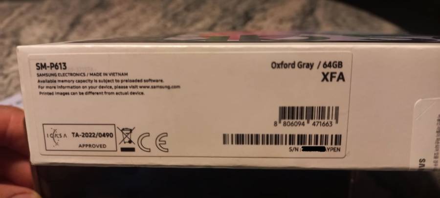 Galaxy Tab S6 Lite 10.4 with S Pen