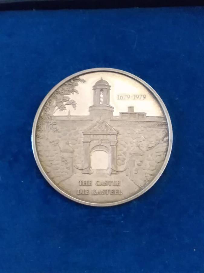 Medal..Castle of Good Hope 1979 Sterling Silver