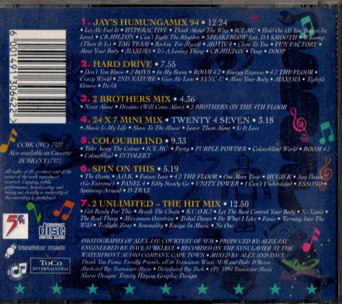 CD: Jays Humungamix vol 2