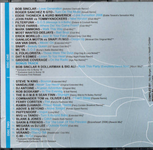 CD: Bump Vol 8 - Double cd