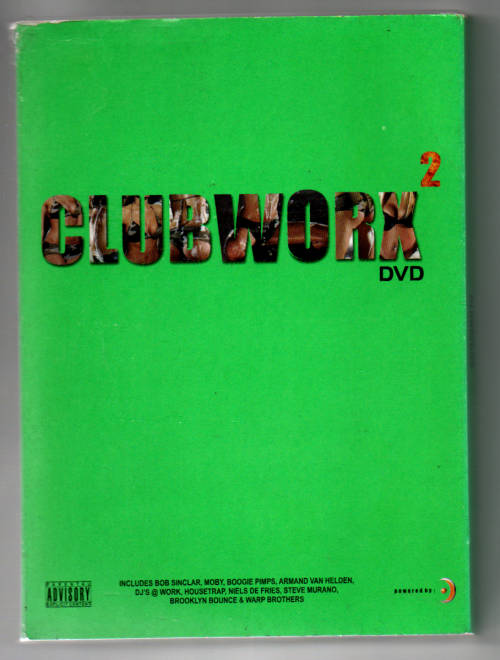 DVD Clubworx music original disc