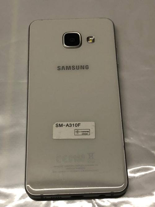SAMSUNG GALAXY A310F,16GB,WHITE,10/10,ACCESSORIES,LOCAL