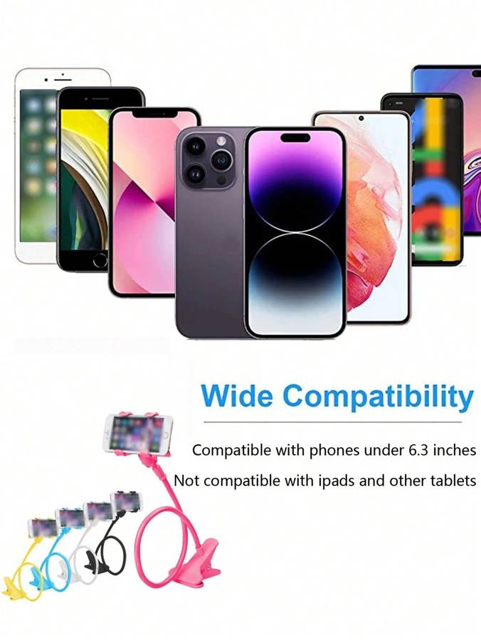 Flexible Desktop Mobile Phone Holder