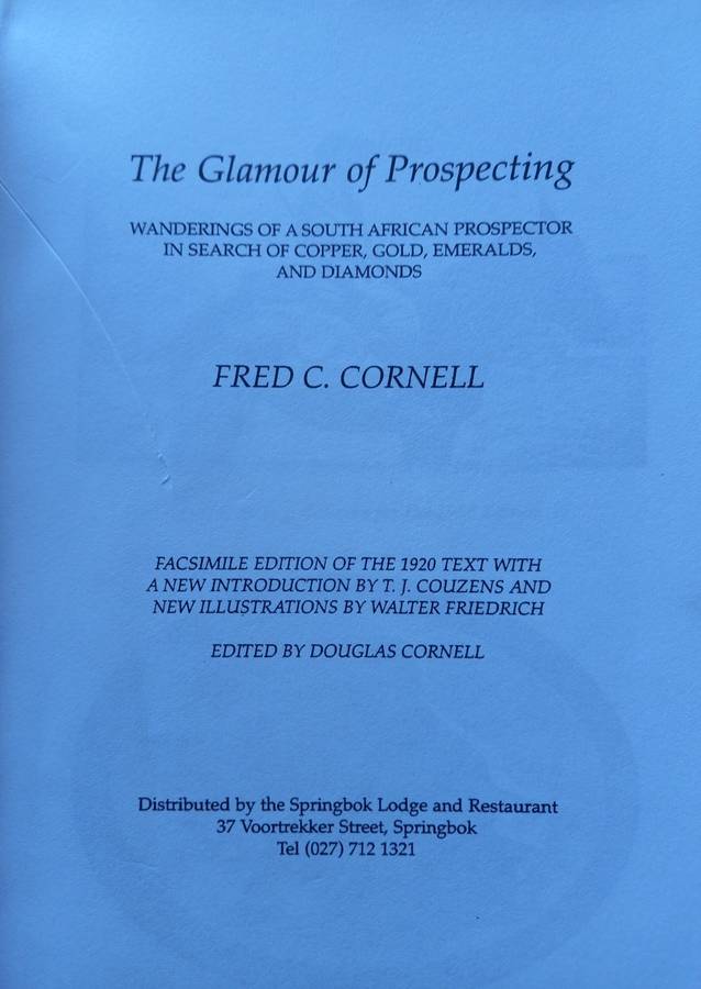 The Glamour of Prospecting by Fred C. Cornell
