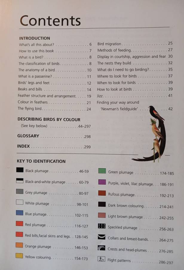 Newman's Birds by Colour by Kenneth Newman