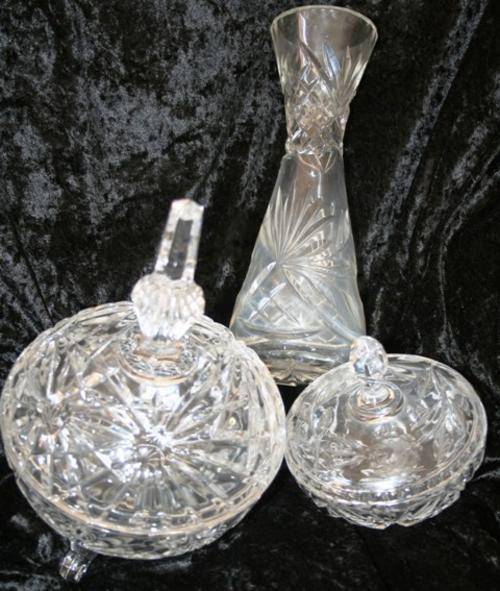 Selection of Cut Glass