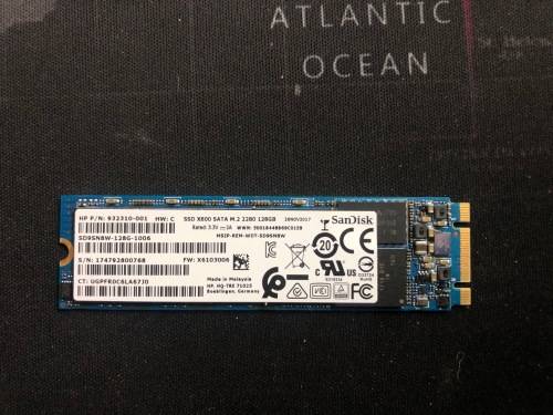 SANDISK HP SSD DRIVE 128GB