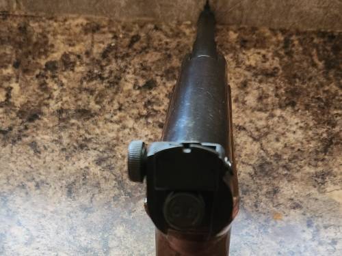 Vintage ` Luger Style ` Air pellet gun ,collectors item