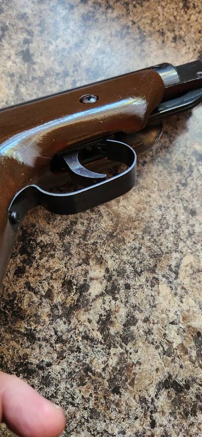 Vintage ` Luger Style ` Air pellet gun ,collectors item