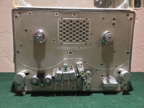 Antique Nagra III 3 Reel To Reel Tape Recorder