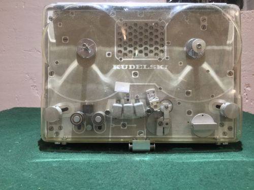 Antique Nagra III 3 Reel To Reel Tape Recorder