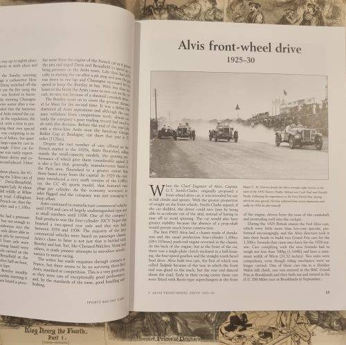 Sports Racing Cars by Anthony Pritchard - Hardcover