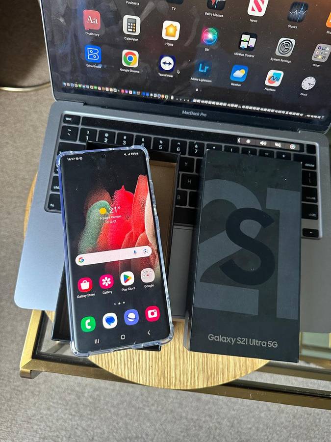 Samsung Galaxy S21 Ultra Phantom Black 12GB Ram (256GB)