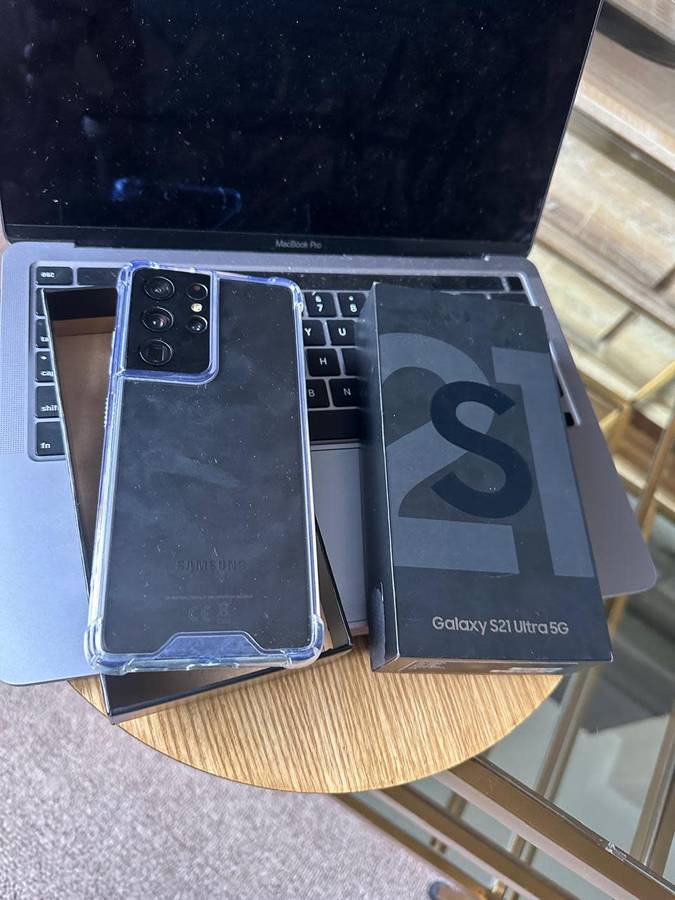 Samsung Galaxy S21 Ultra Phantom Black 12GB Ram (256GB)