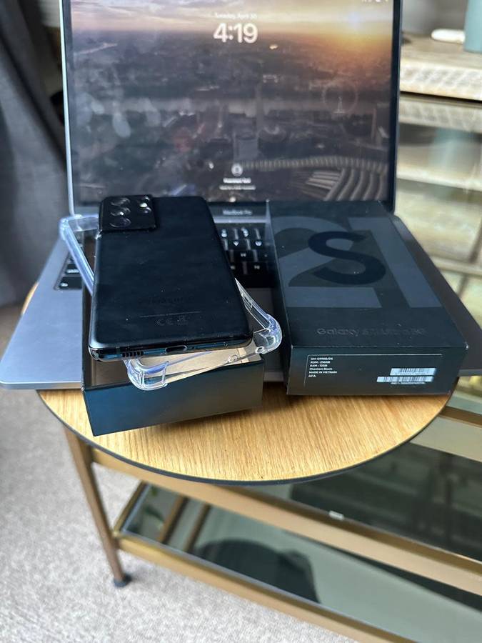 Samsung Galaxy S21 Ultra Phantom Black 12GB Ram (256GB)