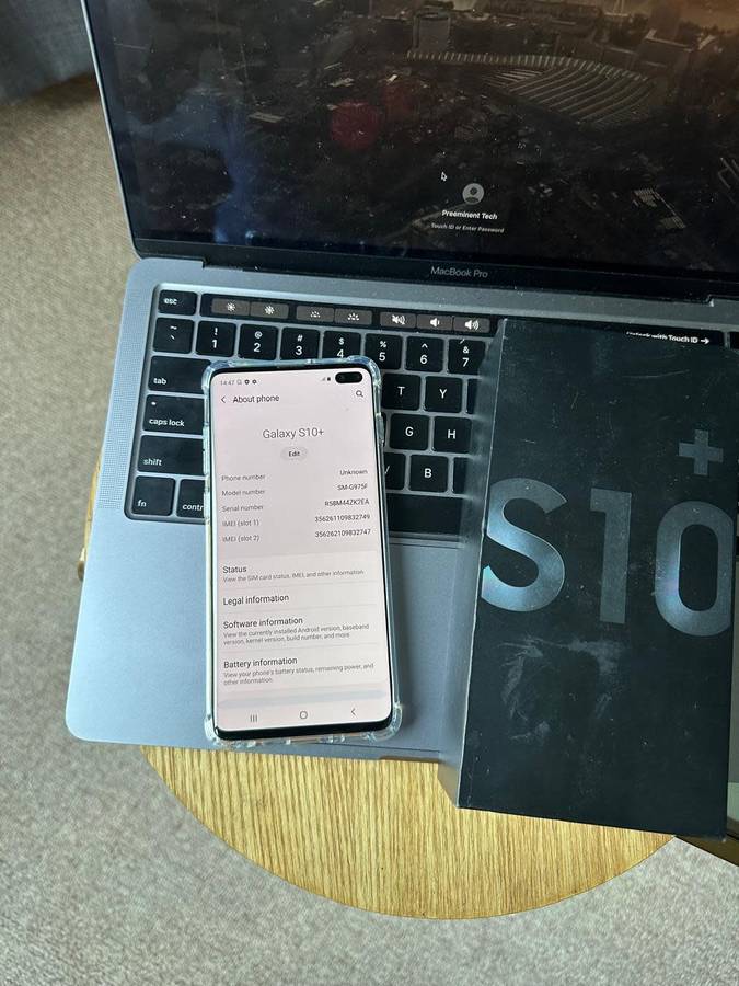 Samsung Galaxy S10Plus   (128GB) Excellent Condition + accessories *Dual Sim*