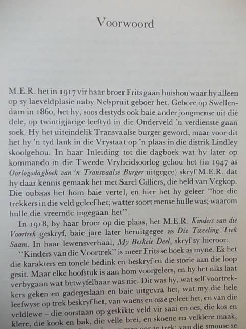 DIE TWEELING TREK SAAM - M.E.R.