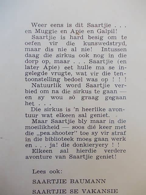 SAARTJIE SE DONKIE - Bettie Naude