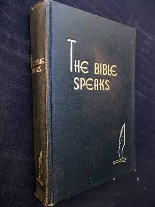 THE BIBLE SPEAKS - W.L. Emmerson