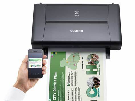 Canon PIXMA iP110 A4 Mobile Printer with Battery