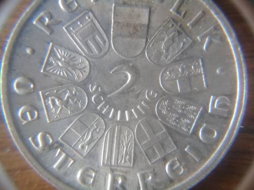 1928 Austria 2 Schilling Franz Schubert