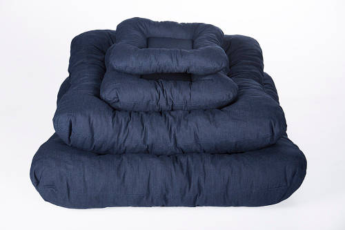Dog donut bed large square
