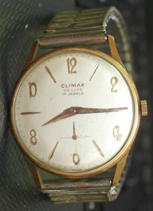Climax Delux Watch  17 Jewels