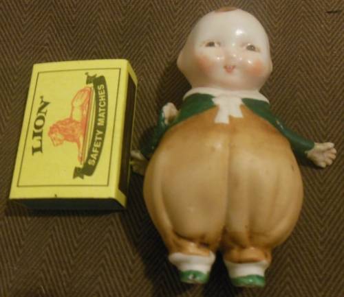 1920 Vintage Miniature Bisque Doll