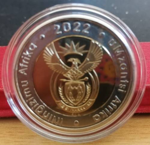 2022 South African R5 Privy Marked Coin