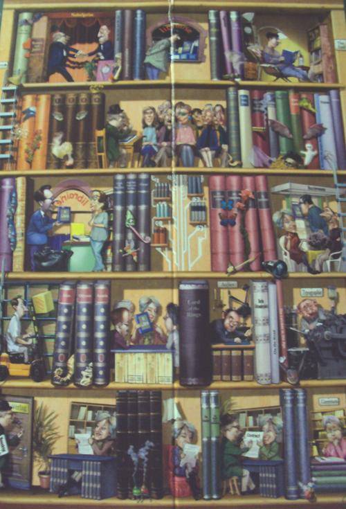 Funny 1500 Piece Book Publisher Puzzle