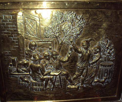 Brass Fireplace Screen