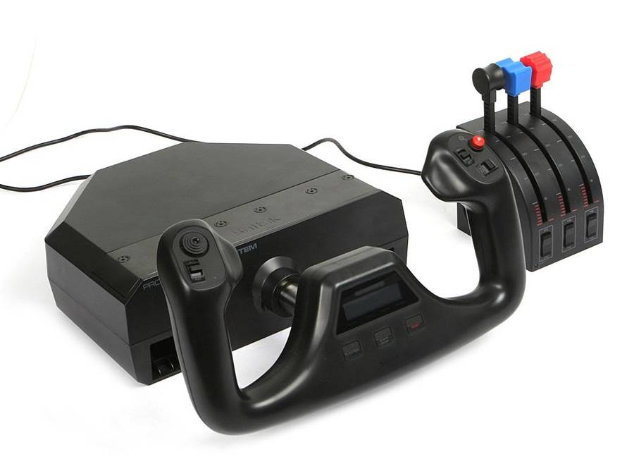 Yoke and Throttle Quadrant