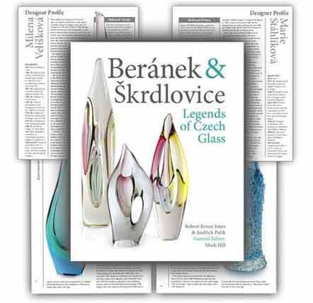 MAGNIFICENT & VERY RARE MARIA STAHLIKOVA CZECH ART GLASS VASE, DESIGNED FOR SKRDLOVICE IN 1960