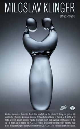 ELEGANT 1960s ZBS CITRINE CZECH ART GLASS SCULPTURAL OBJECT: DESIGN PROF M KLINGER (1922-1999)