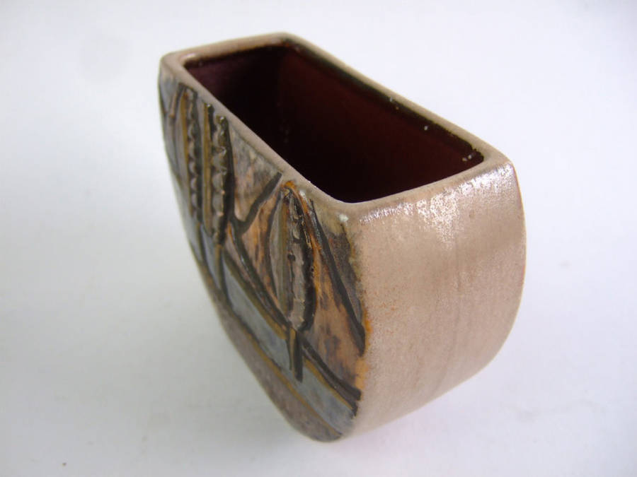 * SENSATIONAL & HIGHLY COLLECTABLE RETRO `FAT LAVA` GERMAN ART POTTERY / ART CERAMICS FROM THE 1970s