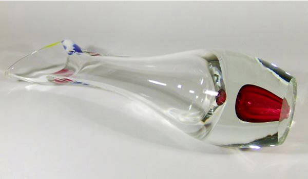 Extra-Large. Elegance, Simplicity. Dazzling, Magnificent Vase: Paul Kedelf (attr ca 1960)