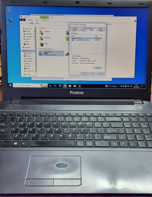 Proline W955JU Intel Core i5-6200U 16GB RAM 256GB SSD