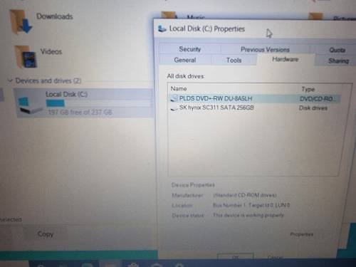 Dell Vostro 15 Intel Core i7-7500U 16GB RAM 256GB SSD