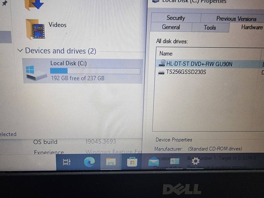 Dell Inspiron 15 3567 i5-7200U (7th gen) 8GB RAM 256GB SSD