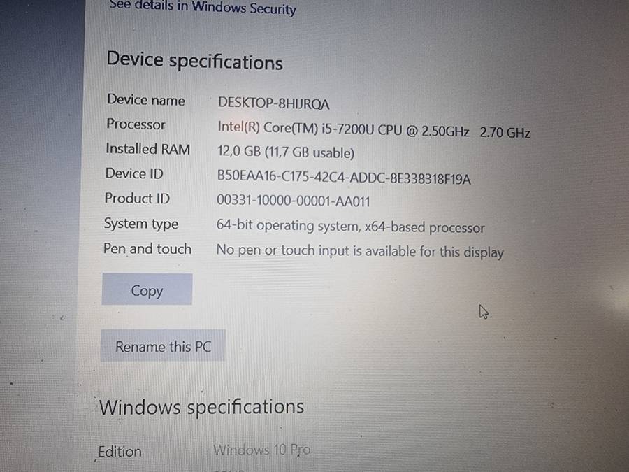 Dell Latitude 3580 i5-7200 12GB RAM 1TB SSD *new battery*Dell Latitude 3580 i5-7200 12GB RAM 1TB SSD