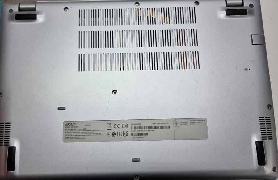 Acer Aspire 5 - i5-1135G7 (11th gen) 8GB RAM 512GB NVMe SSD